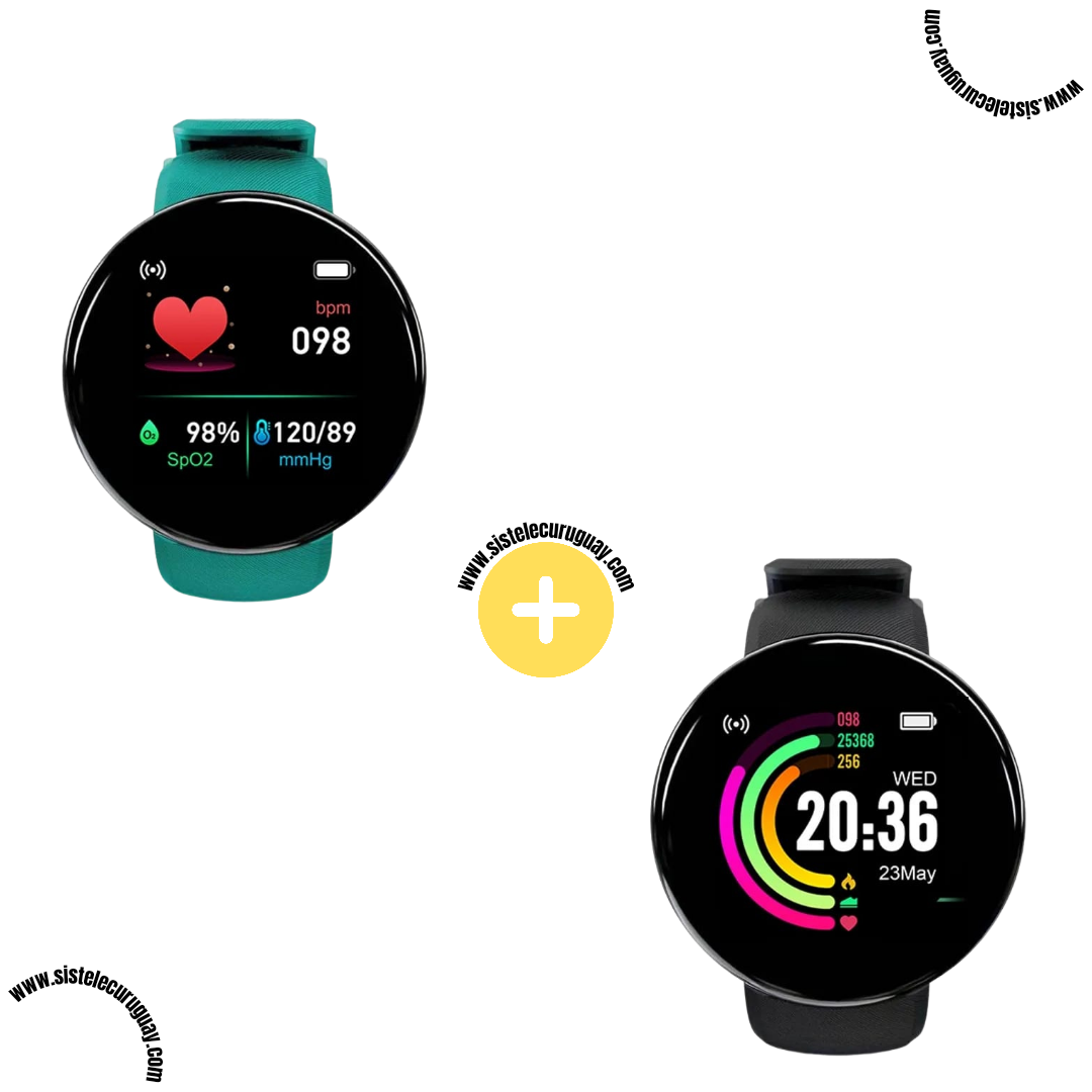 Smart Bracelet Circular + Smart Bracelet Circular