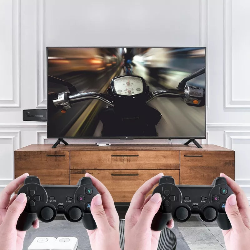 Game Stick M8 PLUS MAX- Consola de videojuegos +21.000 juegos (+650 juegos de PS1)