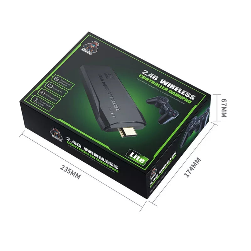 Game Stick M8 PLUS MAX- Consola de videojuegos +21.000 juegos (+650 juegos de PS1)