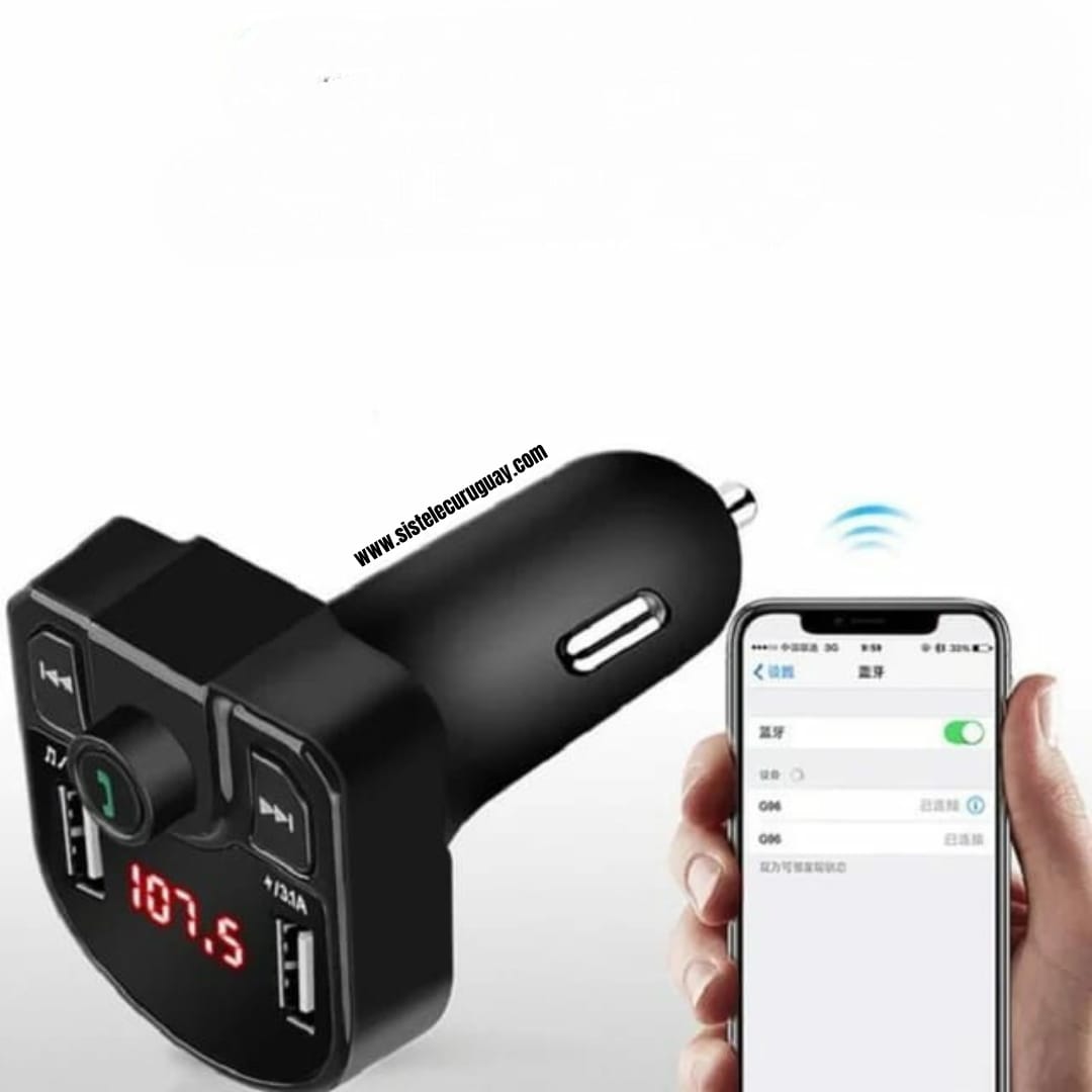 Transmisor de radio FM Bluetooth
