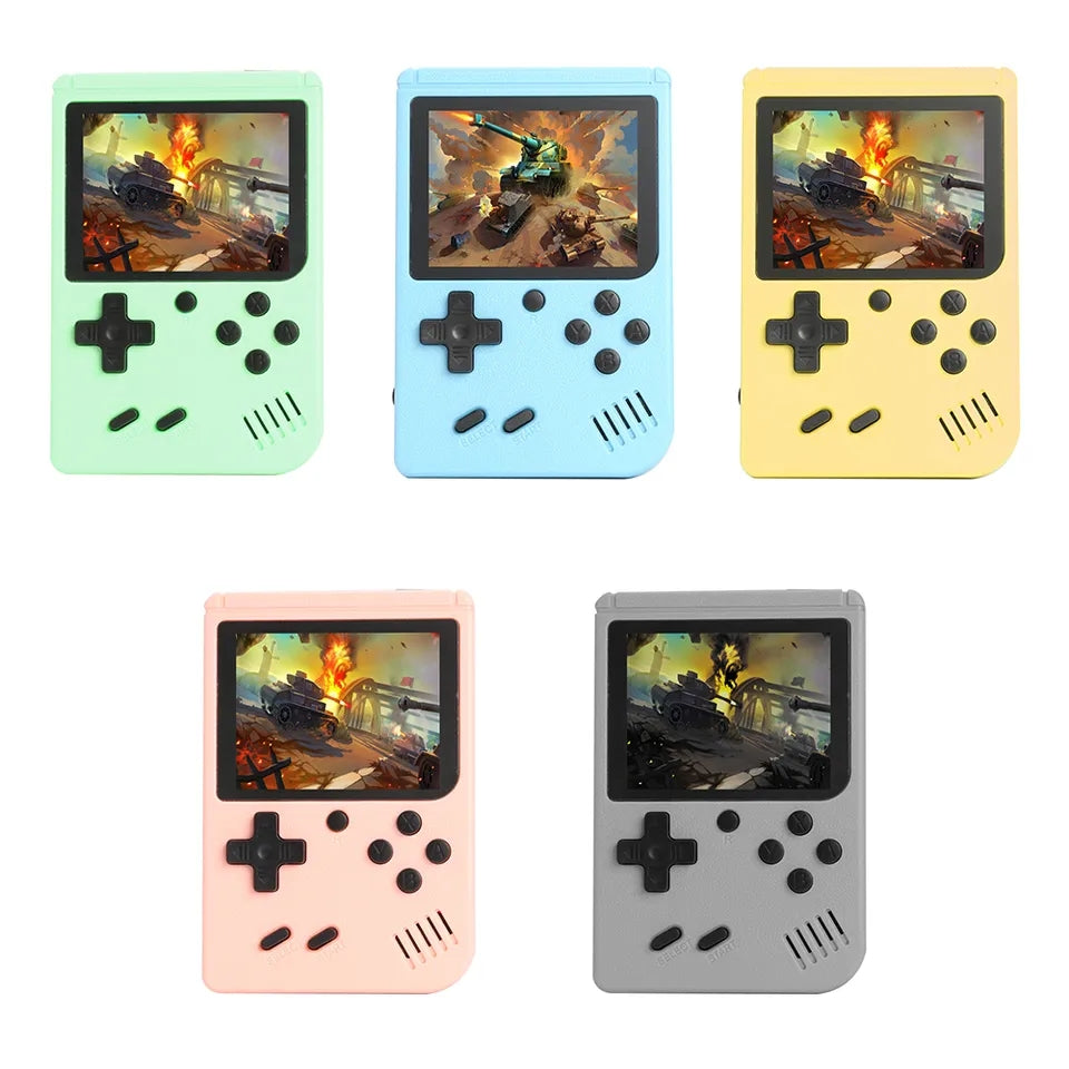 Mini consola portátil de 8bits con 400 juegos