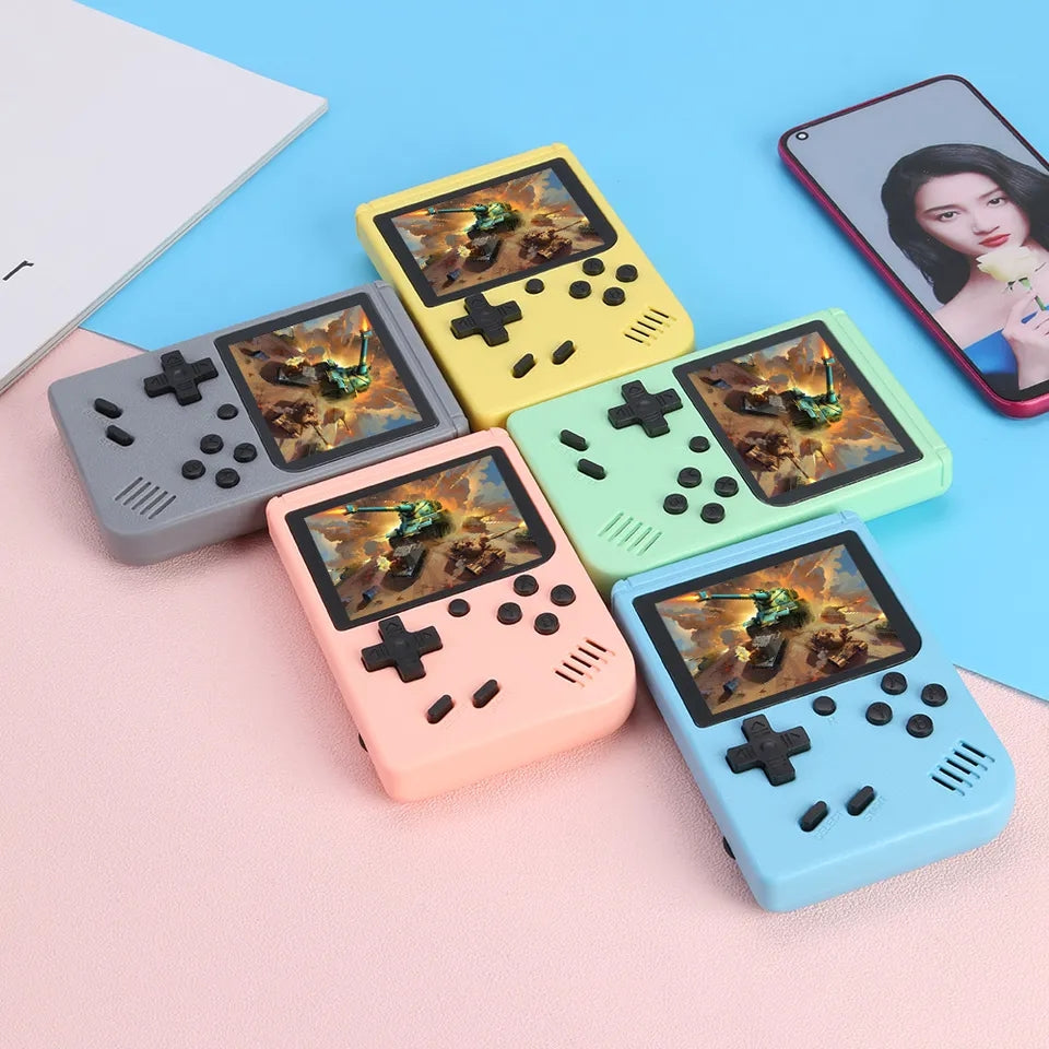 Mini consola portátil de 8bits con 400 juegos