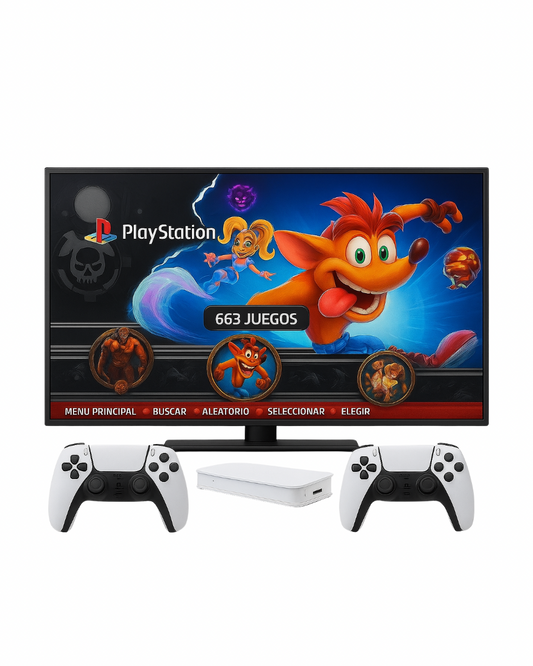 Game Stick M15 PRO MAX- Consola de videojuegos +21.000 juegos (+650 juegos de PS1)