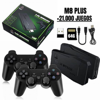 Consola inalámbrica de videojuegos Game Stick M8 PLUS +21.000 juegos