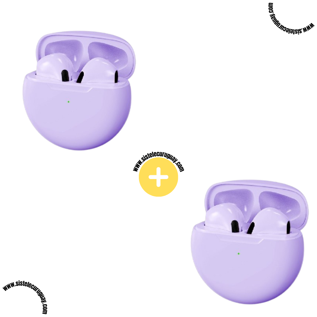 2 Auriculares Inalámbricos PRO6