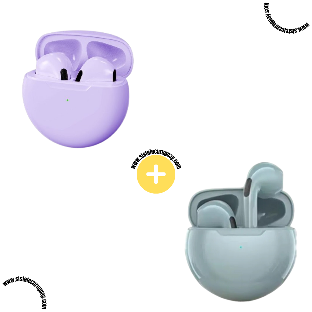 2 Auriculares Inalámbricos PRO6