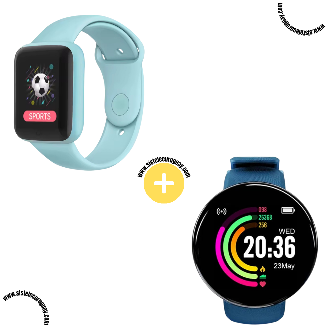 Smart Bracelet D20 PRO + Smart Bracelet Circular
