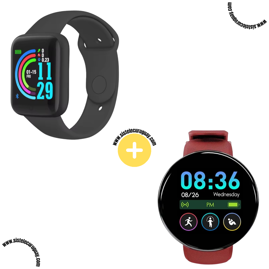 Smart Bracelet D20 PRO + Smart Bracelet Circular
