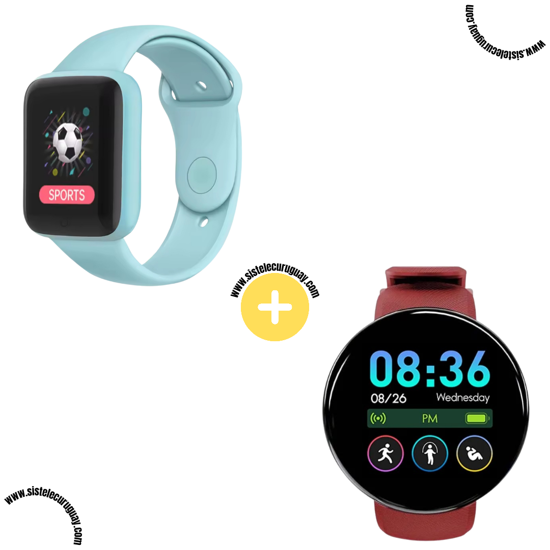 Smart Bracelet D20 PRO + Smart Bracelet Circular