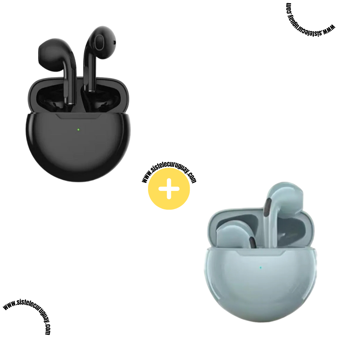 2 Auriculares Inalámbricos PRO6