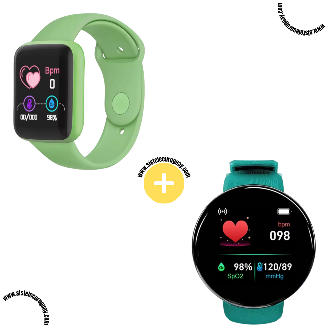 Smart Bracelet D20 PRO + Smart Bracelet Circular