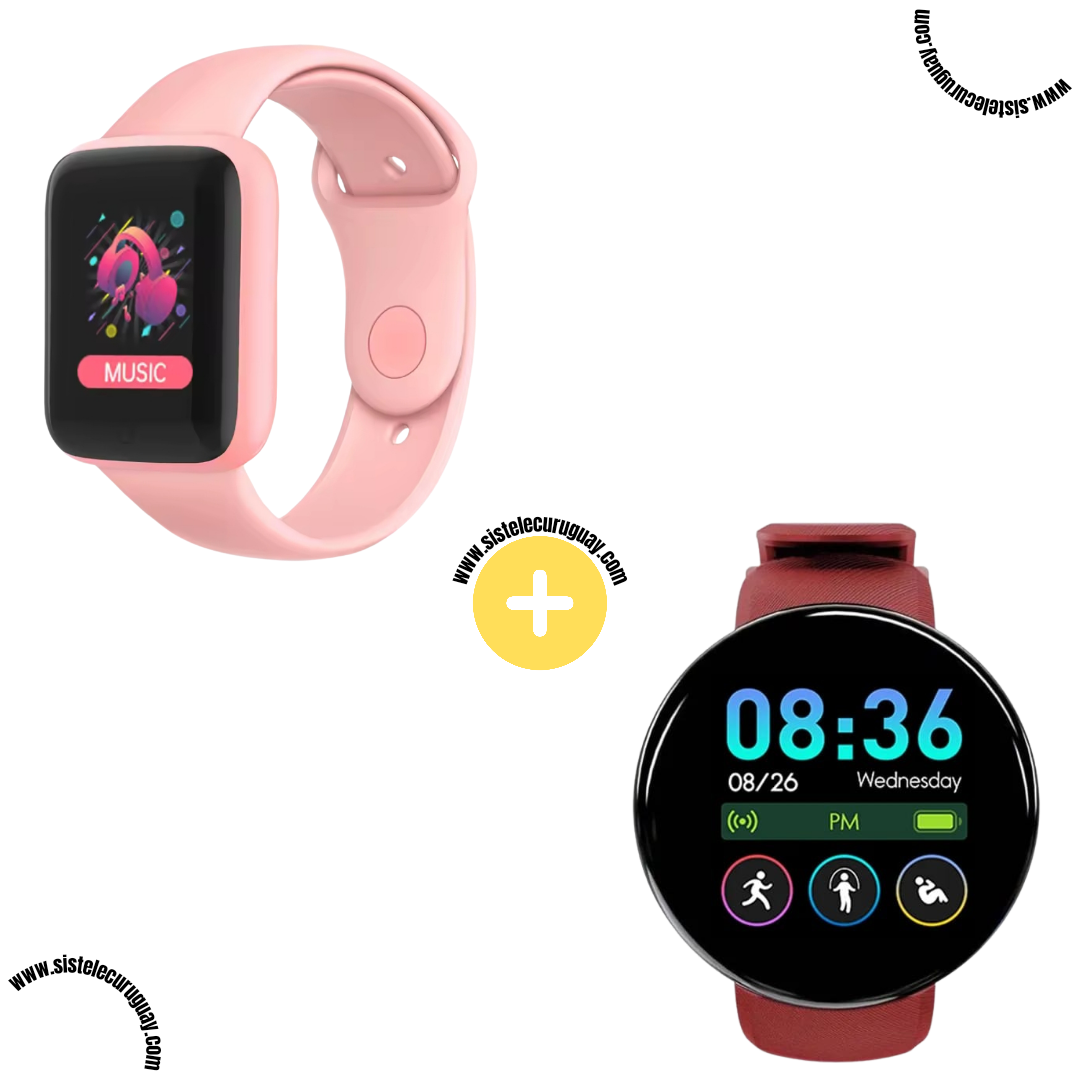 Smart Bracelet D20 PRO + Smart Bracelet Circular