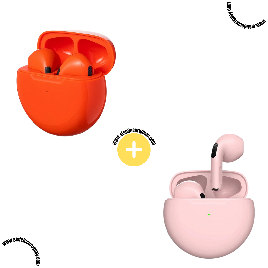2 Auriculares Inalámbricos PRO6