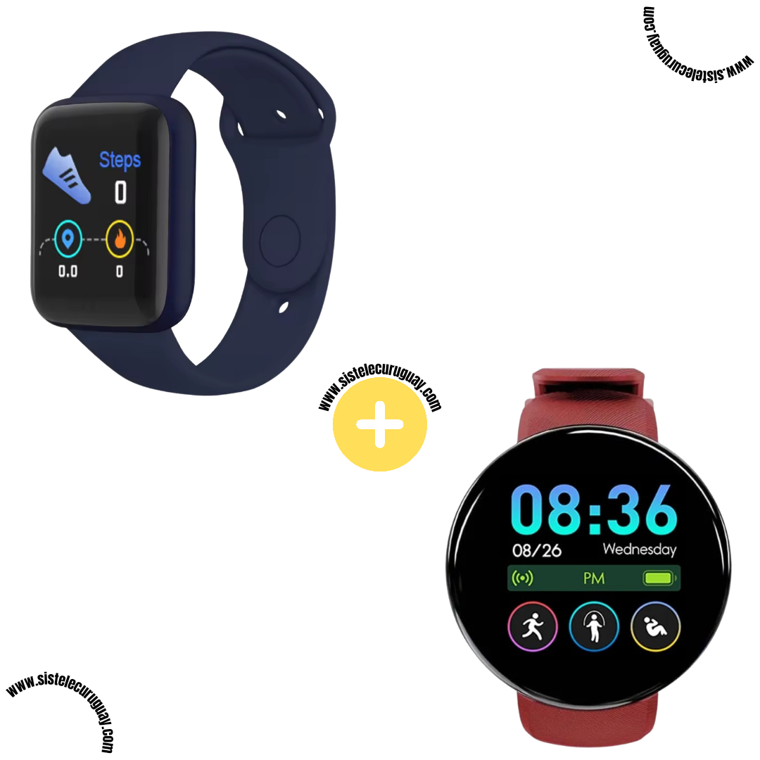 Smart Bracelet D20 PRO + Smart Bracelet Circular