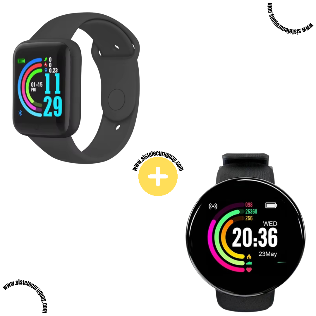 Smart Bracelet D20 PRO + Smart Bracelet Circular