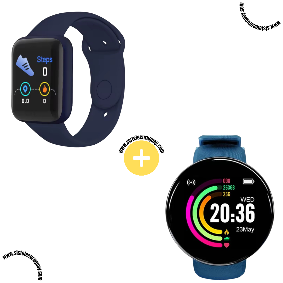 Smart Bracelet D20 PRO + Smart Bracelet Circular