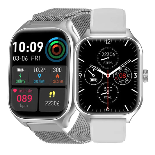 Smartwatch GT4 / GT-4 correa de silicona y de metal