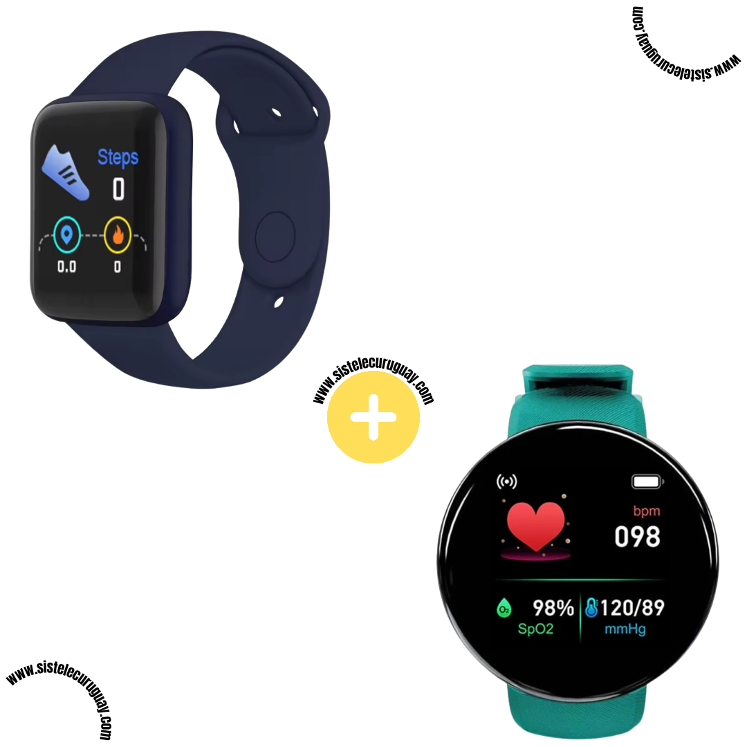 Smart Bracelet D20 PRO + Smart Bracelet Circular